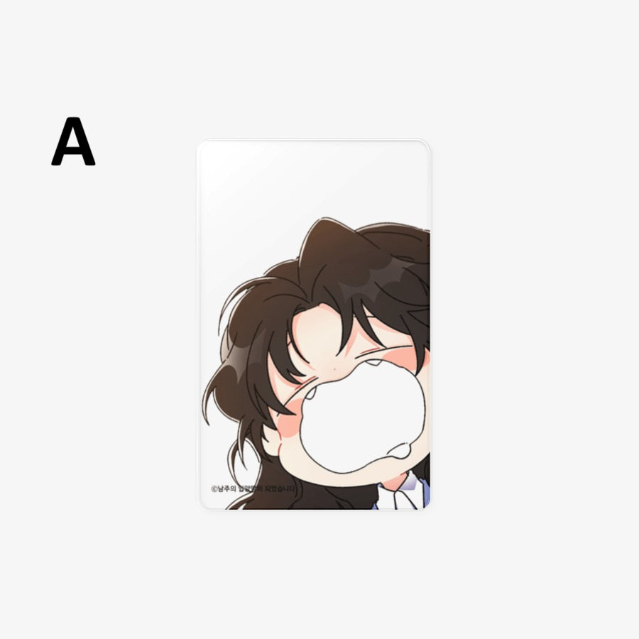 [pre-order] The Male Lead's Little Lion Daughter : Transparent Photocard