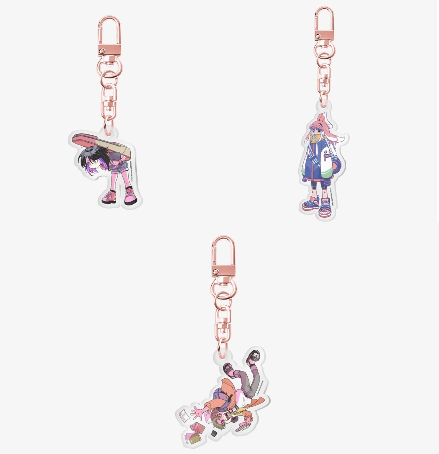 [pre-order] my bias gets on the last train : Acrylic Keyring