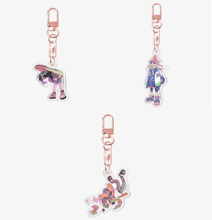 [pre-order] my bias gets on the last train : Acrylic Keyring