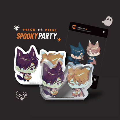 [pre-order]The Hound Behind The Mask : “SPOOKY PARTY” Mini Acrylic Block SET