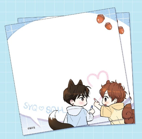 [pre-order] Part-Time Partner : Sticky Memo Pad