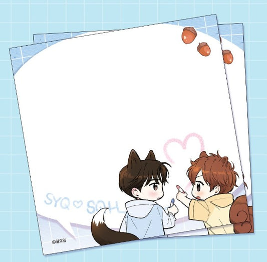 [pre-order] Part-Time Partner : Sticky Memo Pad