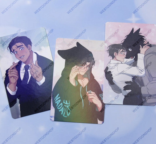 Write Me, Touch Me, Read Me : 3 Photocards