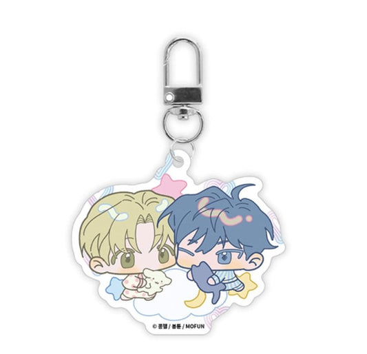 [collaboration cafe] Pond Where Flowers Fall : Hanbit&Wooju Acrylic Keyring