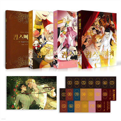 [Limited Edition] King's Maker Triple Crown : Manhwa Comic Book vol.8,vol.9,vol,10(completed)