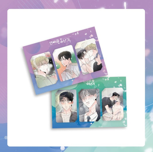 [Collaboration cafe] Worth the Wait : Lenticular photo card set