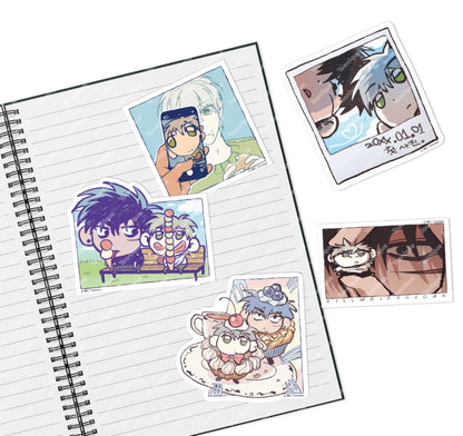 [collaboration cafe] Kill Me if You Can : BIG Removable sticker pack