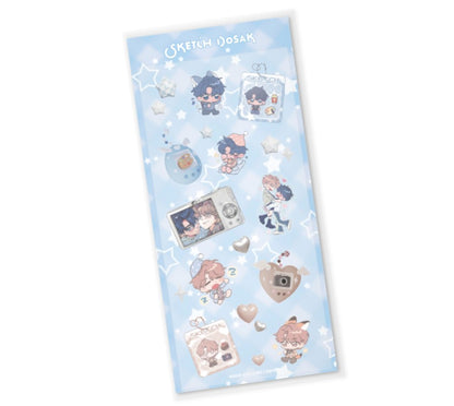 [Be On Cafe] Sketch(off the record) : Epoxy Sticker