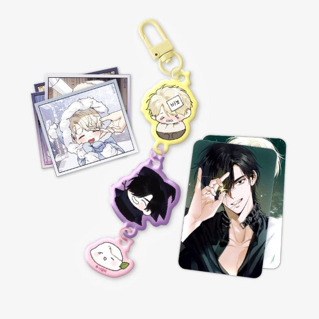 Kayce Secret : PVC Dangle Keyring Package