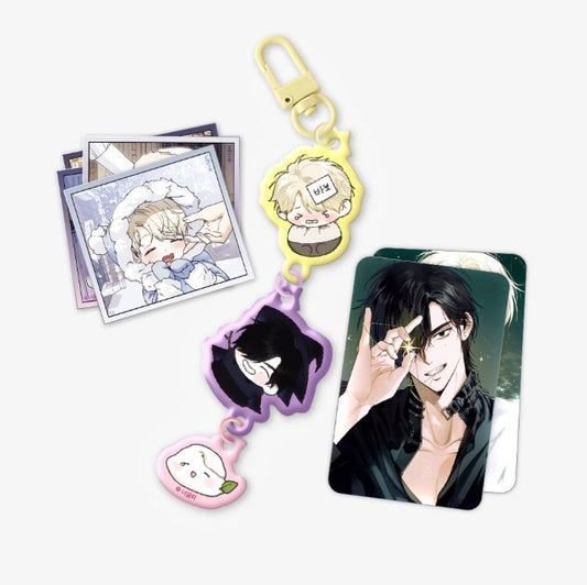 Kayce Secret : PVC Dangle Keyring Package