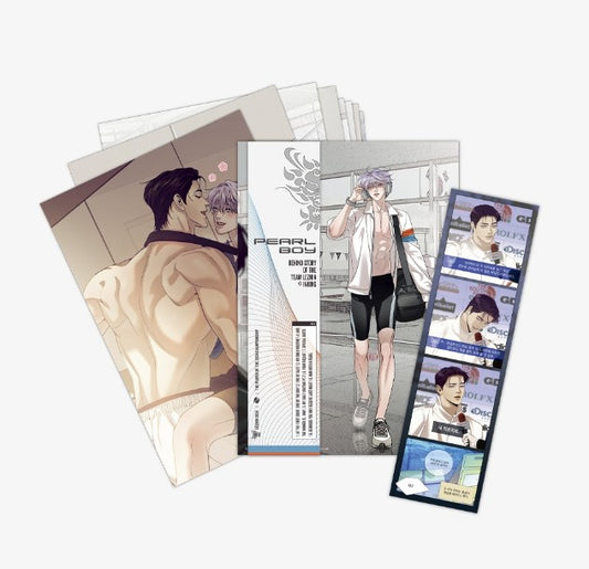 Pearl Boy : Team Lezhin Behind Postcard Set