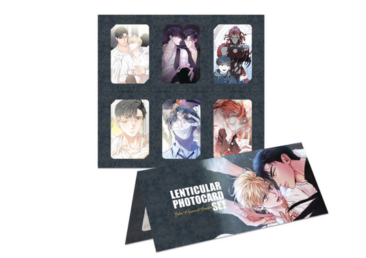 [collaboration cafe] Surviving as a Player : Lenticular photo card set