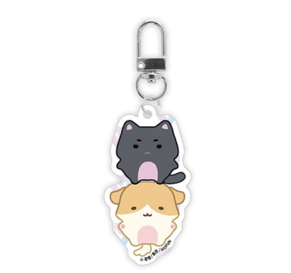 [collaboration cafe] Pond Where Flowers Fall : SD Acrylic Keyring