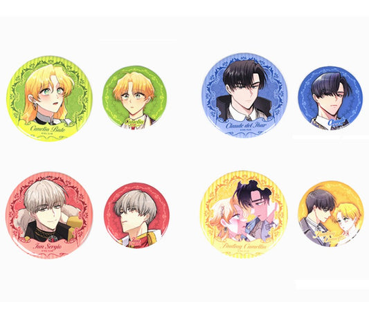 Finding Camellia : Can Badge Set