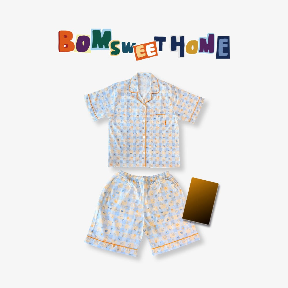 [pre-order][BOMTOON POP-UP][10th Anni. Home Party][BOM sweet HOME] BBOSIRAEGI Pajama Set