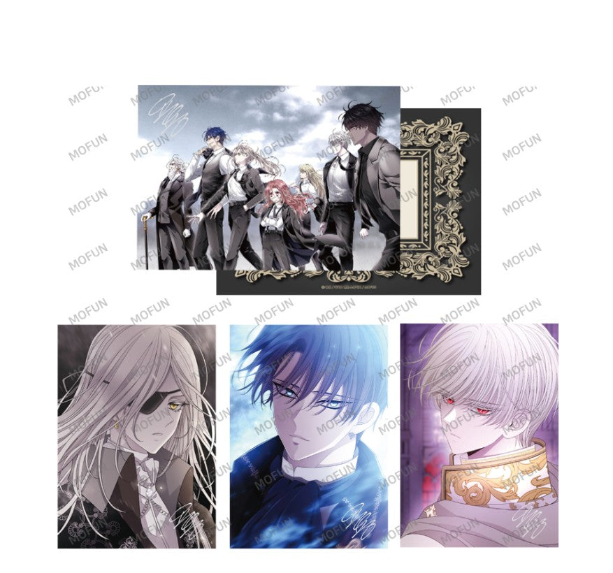 Charlotte and Her 5 Disciples : Illustration Artboards Set