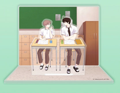 [pre-order][collaboration cafe] 4 Week Lover : Classroom Diorama Acrylic Stand