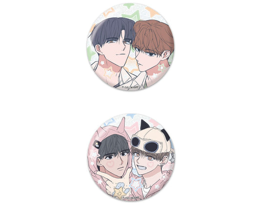 [pre-order]] Between the Stars : Glitter Can Badge SET