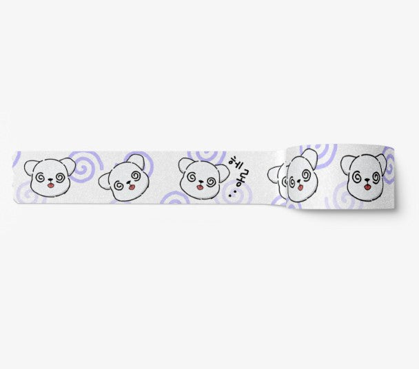 [pre-order] Paws & Claws : Sparkling Masking Tape A