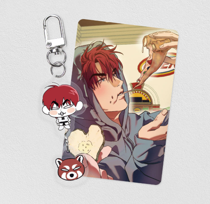 High Clear : Acrylic Keyring