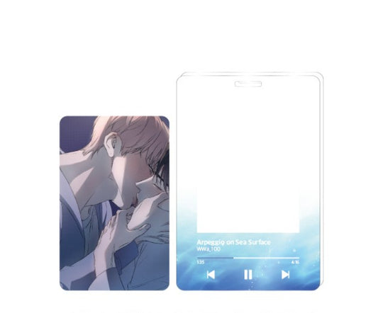 [collaboration cafe] Arpeggio on the Surface of the Sea : Acrylic Photo Card Holder Set