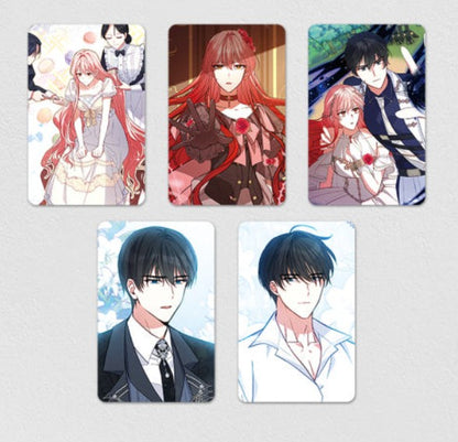 Solitary Lady : Lenticular Photo card Set