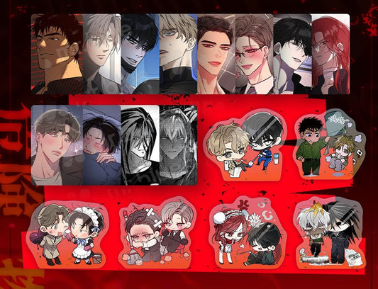 Mr.Blue Comics : Photo cards, hologram colottas