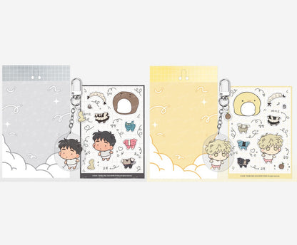 The Sacred serpent's Seduction : Dress-Up Acrylic Keyring