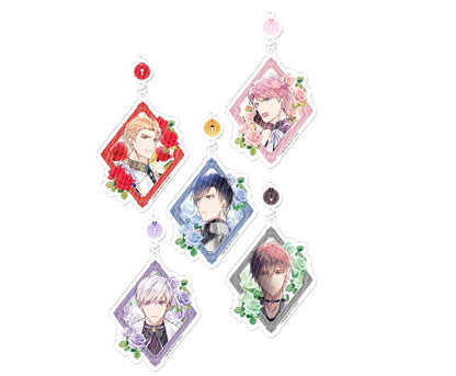 [collaboration cafe] Death Is The Only Ending For The Villain : acrylic keyring