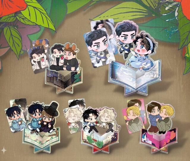 [BOMTOON POP-UP][10th Anni. Home Party][MERCHEN] Mini Pop-up Book Acrylic Stand