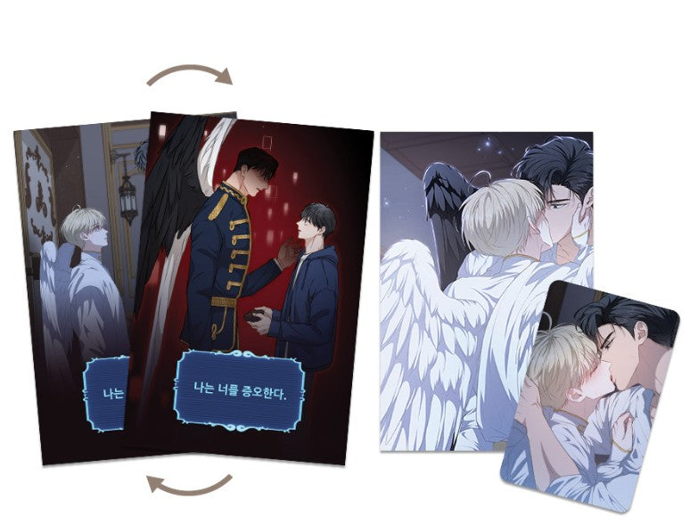 [collaboration cafe] Surviving as a Player : Lenticular postcard set