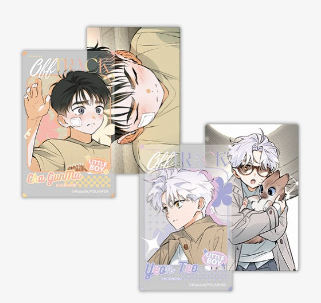 [pre-order] OFF TRACK : Transparent/Photocard SET
