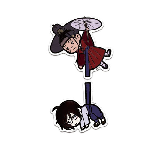 Steel Under Silk : Big Cut-Out Stickers