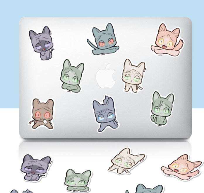 She Will Choose Me Tonight : 8 Stickers