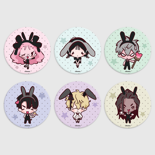 [pre-order][Aniplus Cafe] Alien Stage : Random SD Can Badge 6 types
