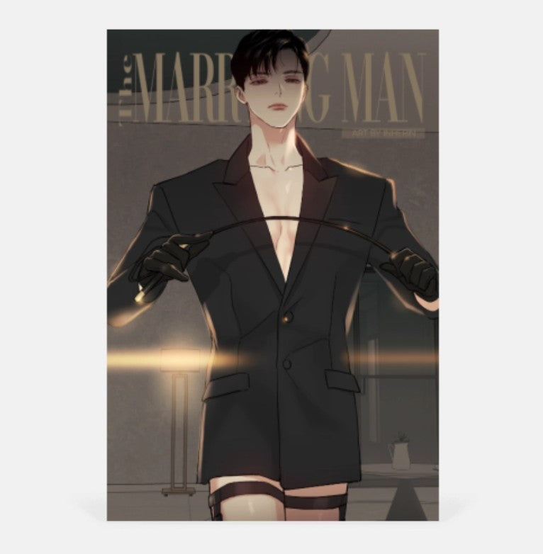 Missing Love: The Marrying Man : Lee Geom Whip Postcard