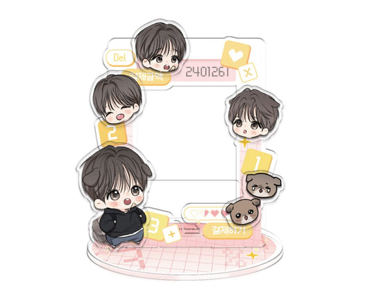 [in stock][collaboration cafe] No Love Zone × Daily Part-Time Job(Gig of the Day) : Daily Part-Time Job(Gig of the Day) DIY Photo Card Stand
