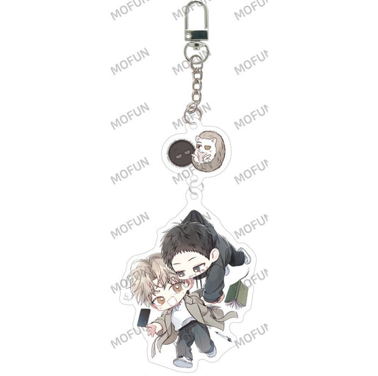 [pre-order][collaboration cafe]Between the Lines :  Couple acrylic keyring