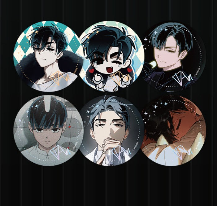 ALIEN STAGE : IVAN act.IV Random Sign Pin Button