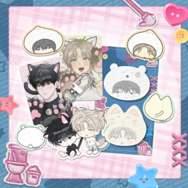 [pre-order] No Returns After Use : Lenticular Acrylic Set, Memo Pad, Sticker Pack