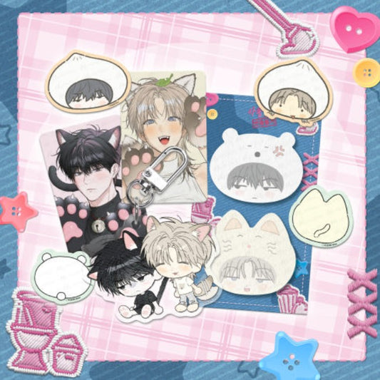 [pre-order] No Returns After Use : Lenticular Acrylic Set, Memo Pad, Sticker Pack