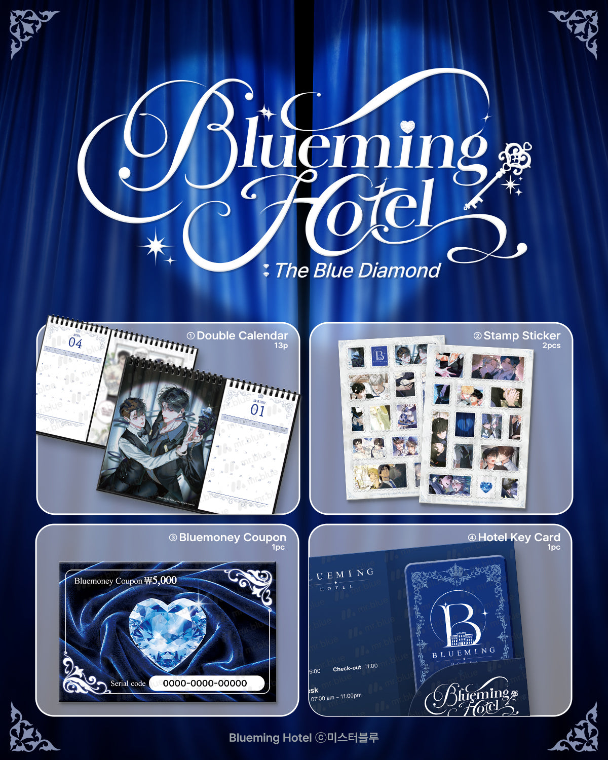 [pre-order] 2027 Mr. Blue Season's Greetings : Blueming Hotel
