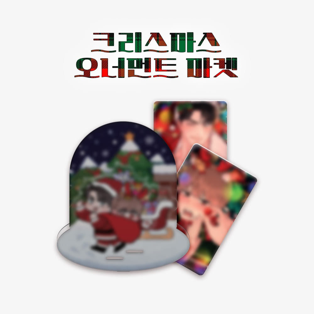 [pre-order][Jmee Official Goods] Christmas Capsule Acrylic Stand