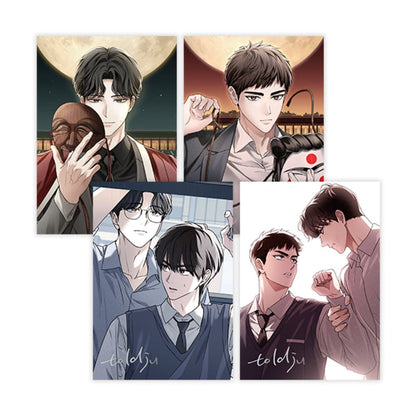 [Mofun Cafe] HONBUL: Flame of the Soul : Illustration Art board(4p)