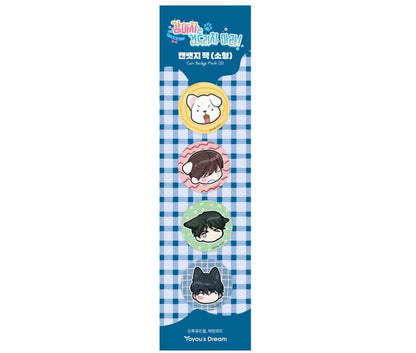 [pre-order] Paws & Claws : Can Badge Pack(S)