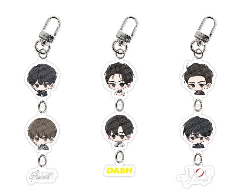 [pre-order][AcoShop] 20th Anniversary Goods : SD Acrylic Keyring