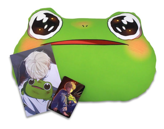 [collaboration cafe] Surviving as a Player : Frog Cushion Set