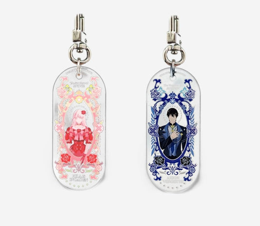 Solitary Lady : Acrylic Keyring