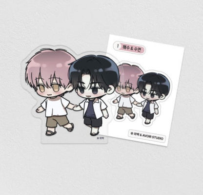 Arpeggio on the Surface of the Sea : Mini Acrylic