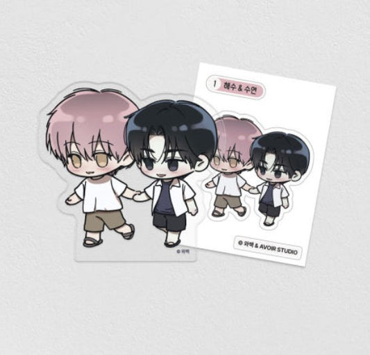 Arpeggio on the Surface of the Sea : Mini Acrylic